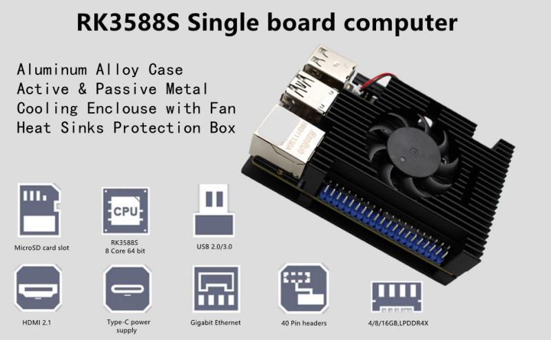 Introdução à placa de desenvolvimento Rockchip RK3588S