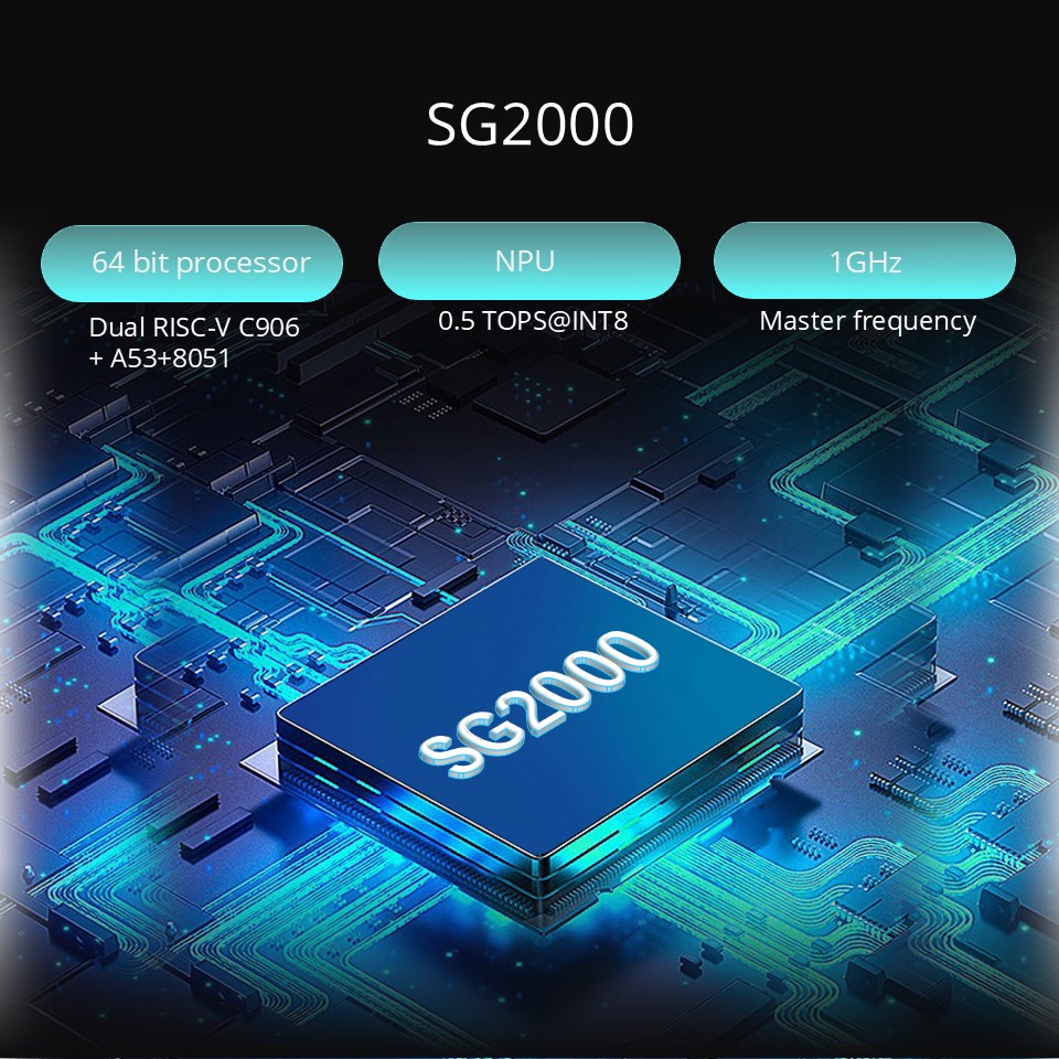 Conselho de Desenvolvimento SG2000, RISC-V C906 ARM, para aprendizado do Linux