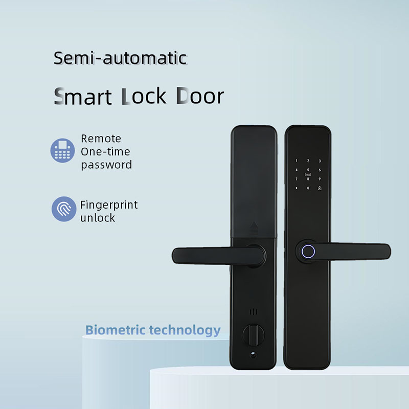 Lock de semicondutores de senha de impressão digital