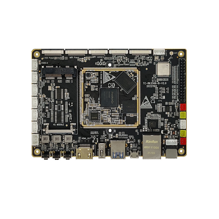 TC-RK3566 Resumo da placa de desenvolvimento de furos de selo